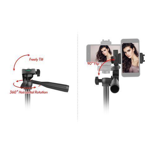 Comp Video Making Kit, Tripod, Microphone, LED Light &Remote Item | Buy Comp Video Making Kit, Tripod, Microphone, LED Light &Remote | SPOP Enterprise Global
